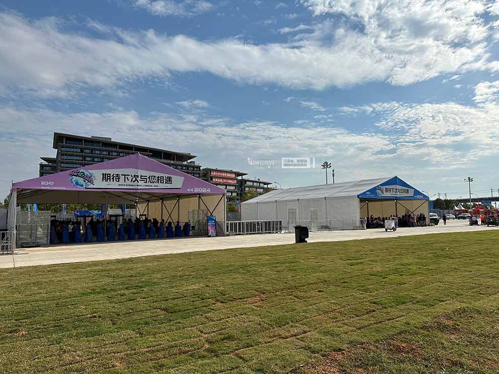 大型音樂(lè)節(jié)篷房搭建要多久？鄭州音樂(lè)節(jié)篷房租賃說(shuō)清楚